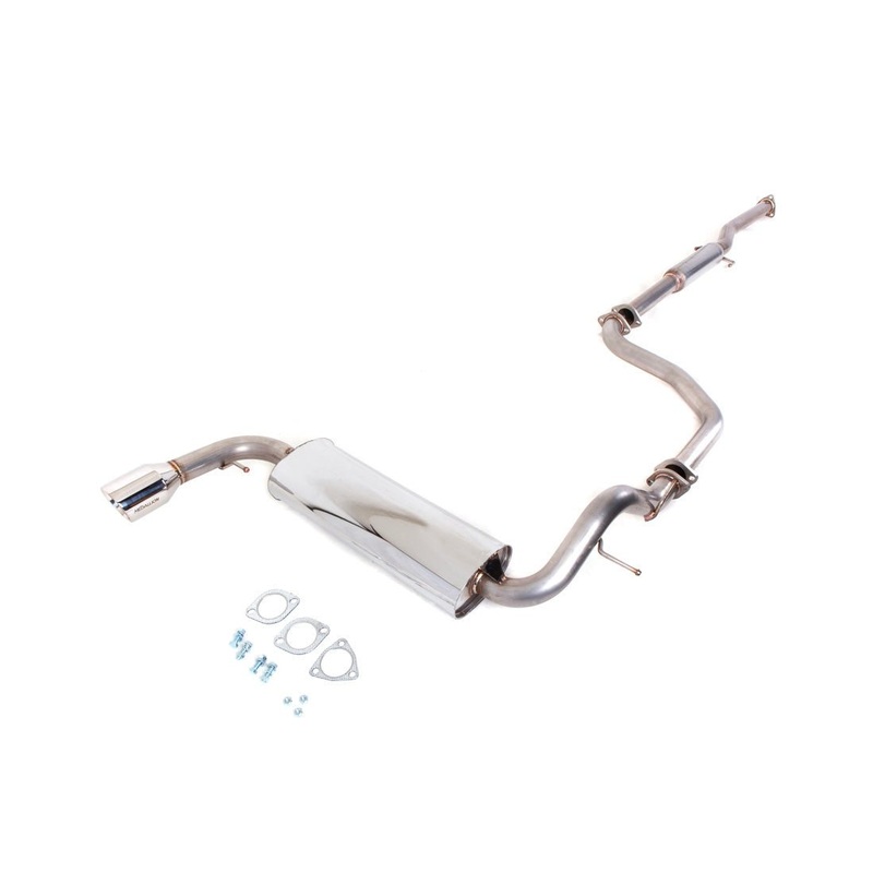 Revel Medalion Street Plus Cat Back 1988-1991 Honda Civic Hatchback