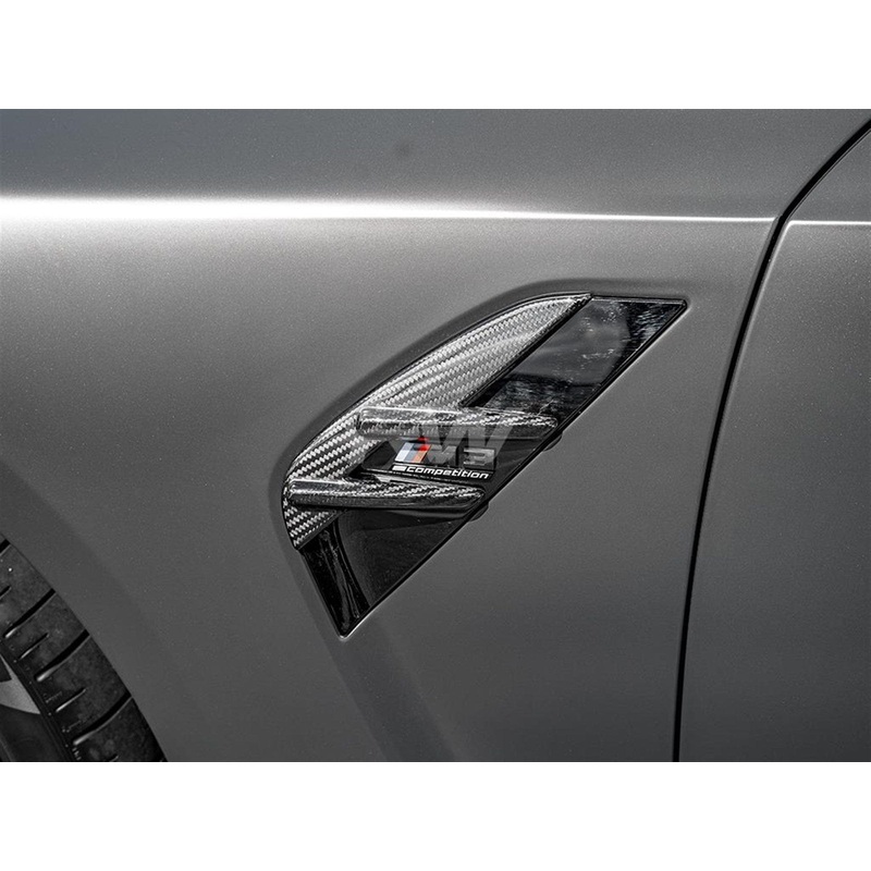 RW Carbon Carbon Fiber Fender Trims – BMW / G80 / M3