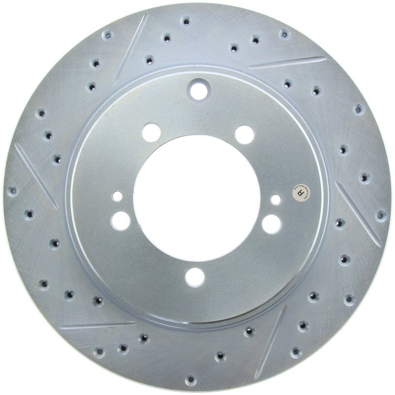 StopTech Select Sport Drilled & Slotted Rotor – Front Left