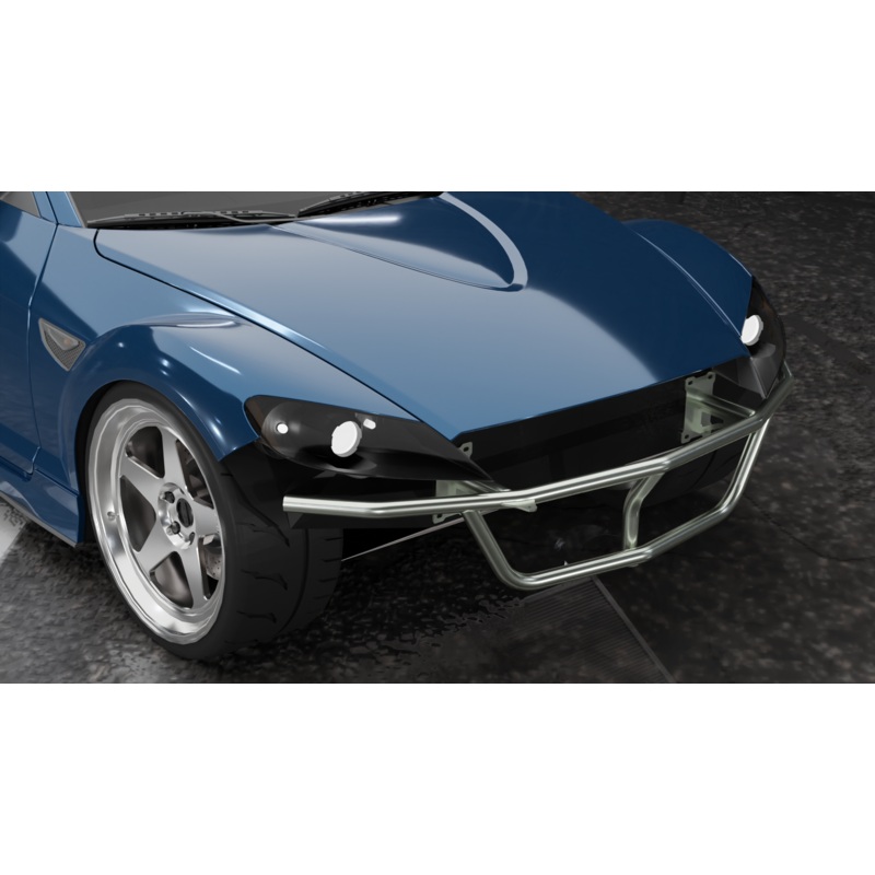 True Focus Fabrication – Mazda RX-8 – Track Spec Front Bash Bar