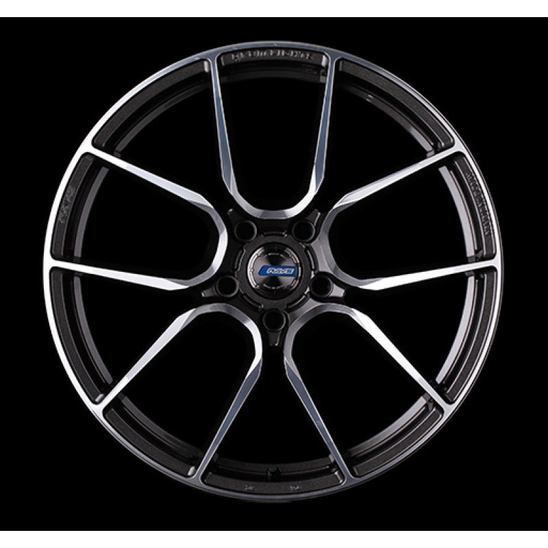 Gram Lights 57ANA 20X9.5 +38 5-114.3 SUPER DARK GUNMETAL DC MACHINING