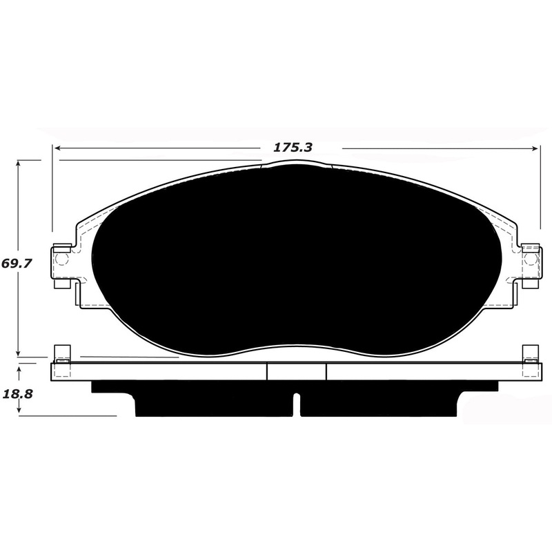 Porterfield Brake Pads for 2015 AUDI S3
