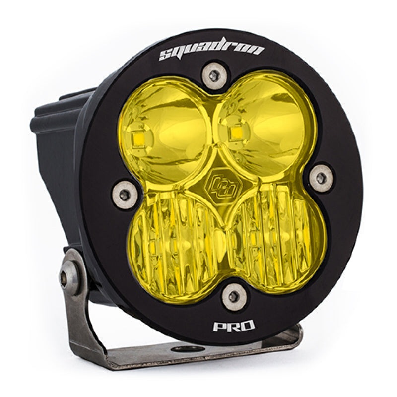 Baja Designs Squadron R Pro Driving/Combo Pattern LED Light Pod – Amber