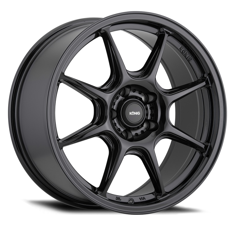 Konig Lockout 16×7.5 5×114.3 ET40 Gloss Black