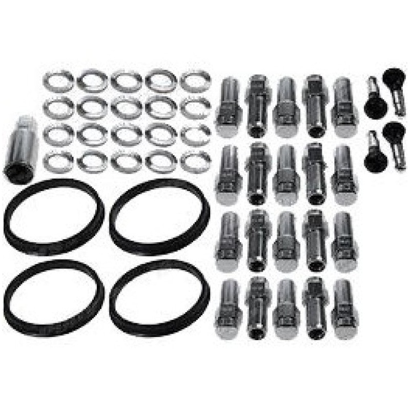 Race Star 14mm x 1.5 1.38in. Shank W/ 7/8in. Head Closed End 15+ Mustang Lug Kit – 20 PK