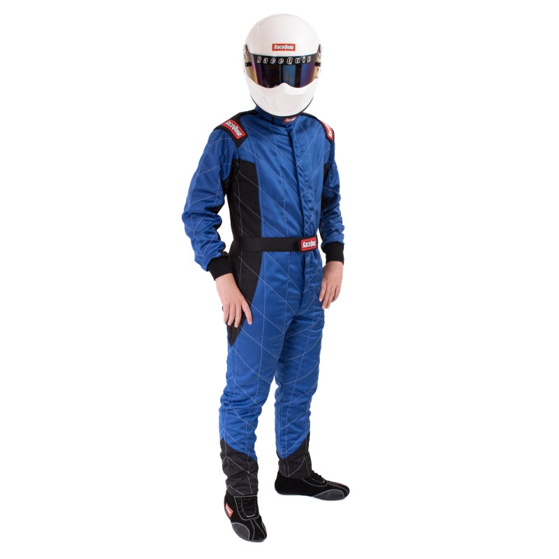RaceQuip Blue Chevron-5 Suit SFI-5 – Small