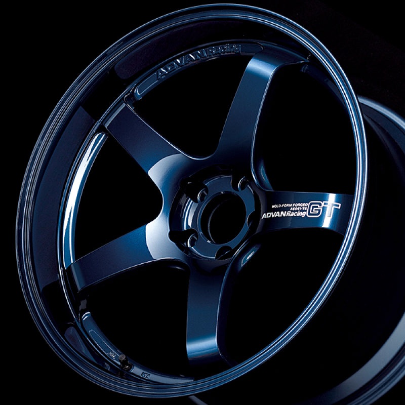 Advan GT Premium Version 19×10 +32 5-120 Racing Titanium Blue Wheel
