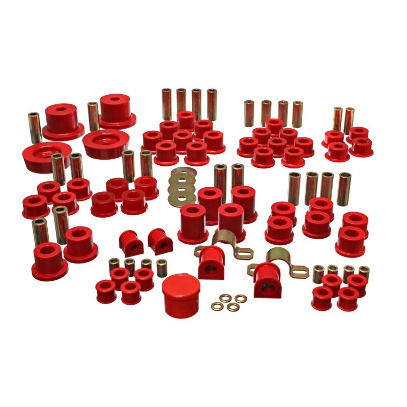 Energy Suspension 90-97 Mazda Miata Red Hyper-Flex Master Bushing Set