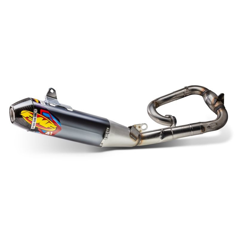 FMF Racing Yamaha YZ250F 19-25/YZ250FX 20-25 AL F 4.1 RCT R.Carbon Cap Comp Sys w/ SS MB Header/MID