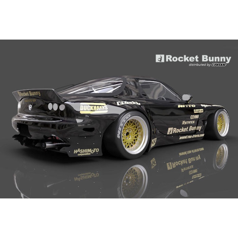 GReddy Rocket Bunny Duck-Tail Wing V2 | 1992-2002 Mazda RX-7 (17040216)