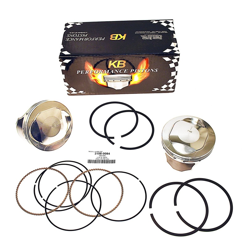 KB Pistons, Shovel, 80 CID, 8.0:1
