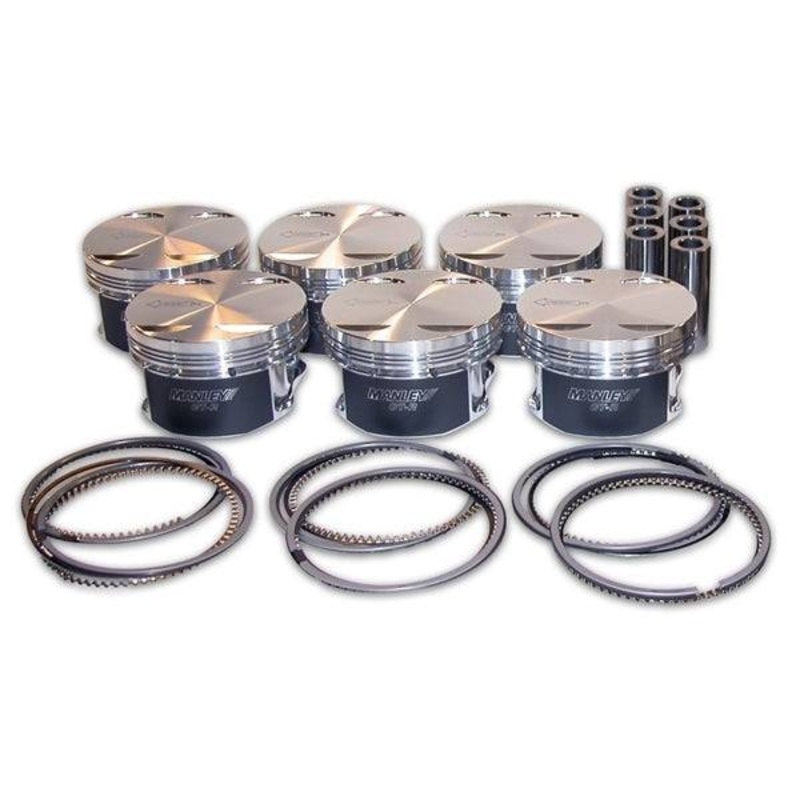 Manley PLATINUM SERIES LIGHTWEIGHT Pistons Toyota Supra 2JZGTE 2JZ-GTE 2JZ-GE 86.5mm +0.5mm -10 cc 9.0:1