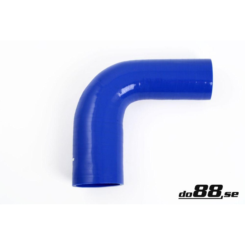 Silicone Hose Blue 90 degree 2,25 – 2,5” (57 – 63mm)