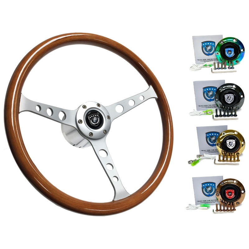 2006+ Toyota FJ Cruiser Steering Wheel Kit | Classic Wood | ST3578