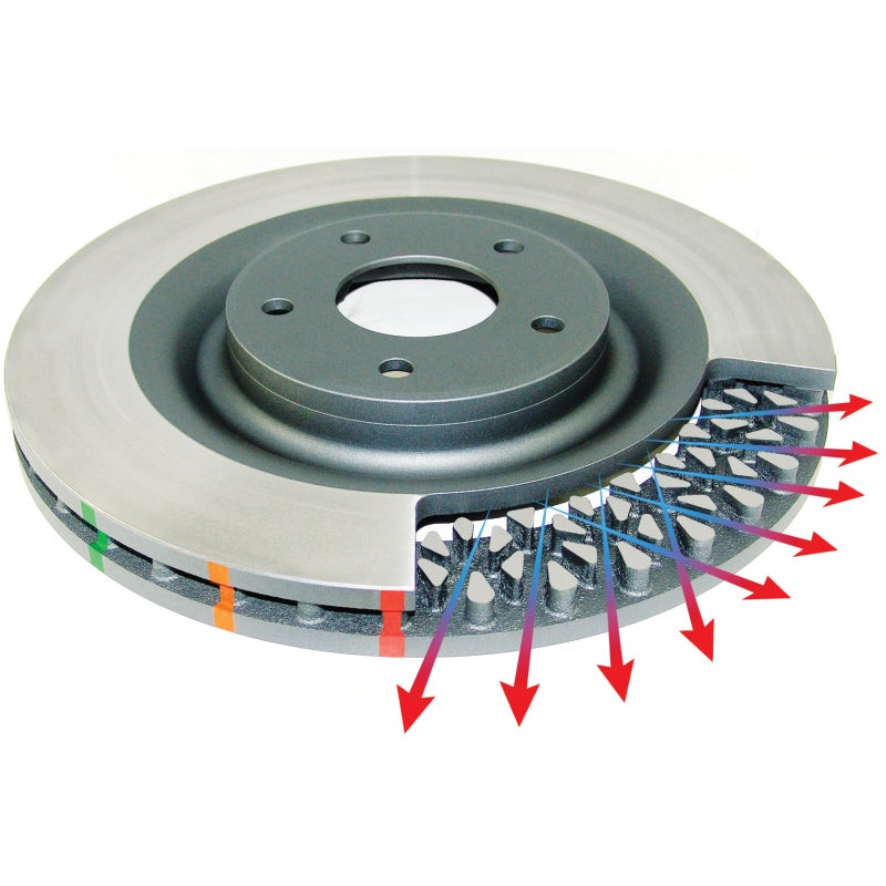 DBA 15-19 Volkswagen Golf R Front T2 Slotted Street Series Rotor