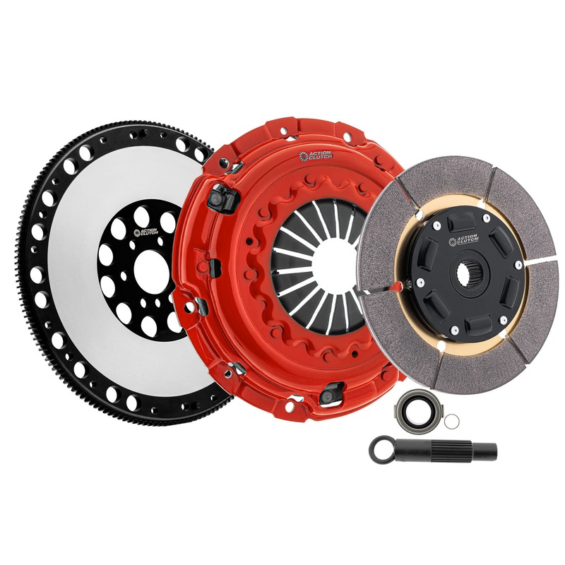 Ironman Sprung (Street) Clutch Kit for BMW 323i 1998-1999 2.5L DOHC (M52) Includes Lightened Flywheel