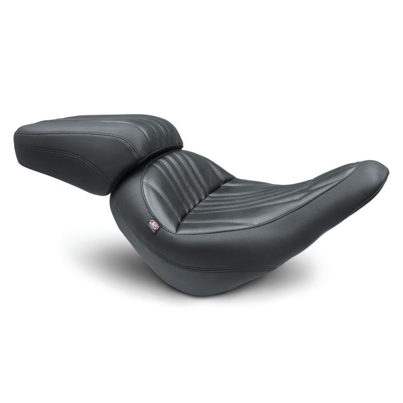 Mustang 18-21 Harley Low Rider & Sport Glide Standard Touring Passenger Seat Dagger – Black