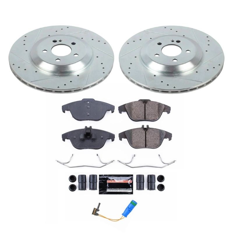 PowerStop Power Stop 2018 Mercedes-Benz E400 Rear Z23 Evolution Sport Brake Kit