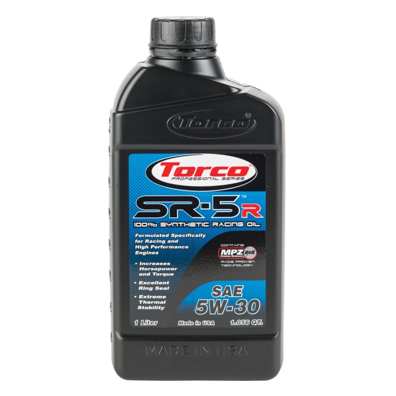 TORCO SR-5R SYNTHETIC RACING OIL 5W-30
