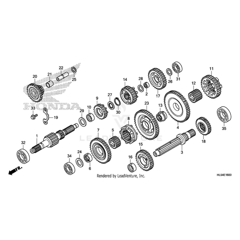 Washer, Thrust (13Mm) by Honda