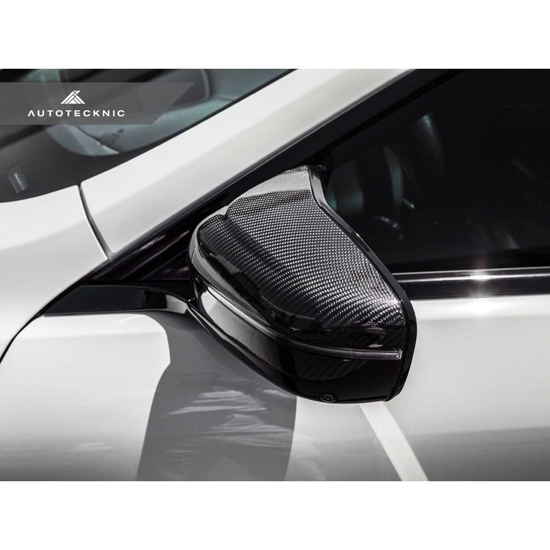 AutoTecknic Replacement Dry Carbon Mirror Covers – F92 M8