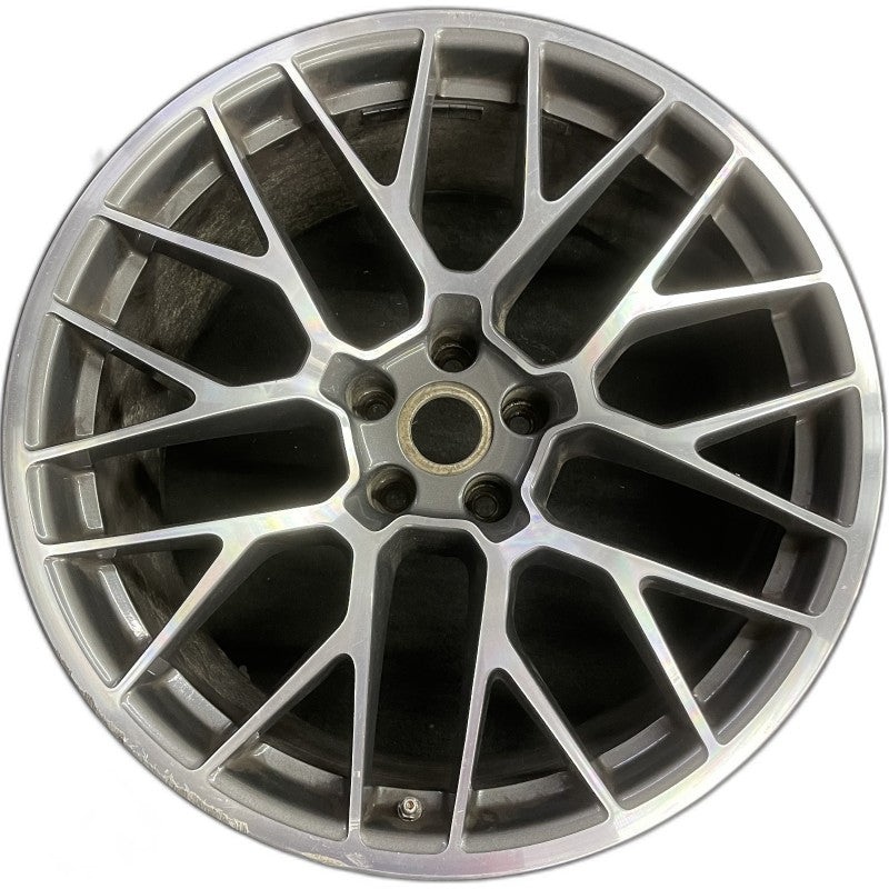 20″ PORSCHE MACAN 15-16 20×10 20 spoke titanium finish Original OEM Wheel Rim