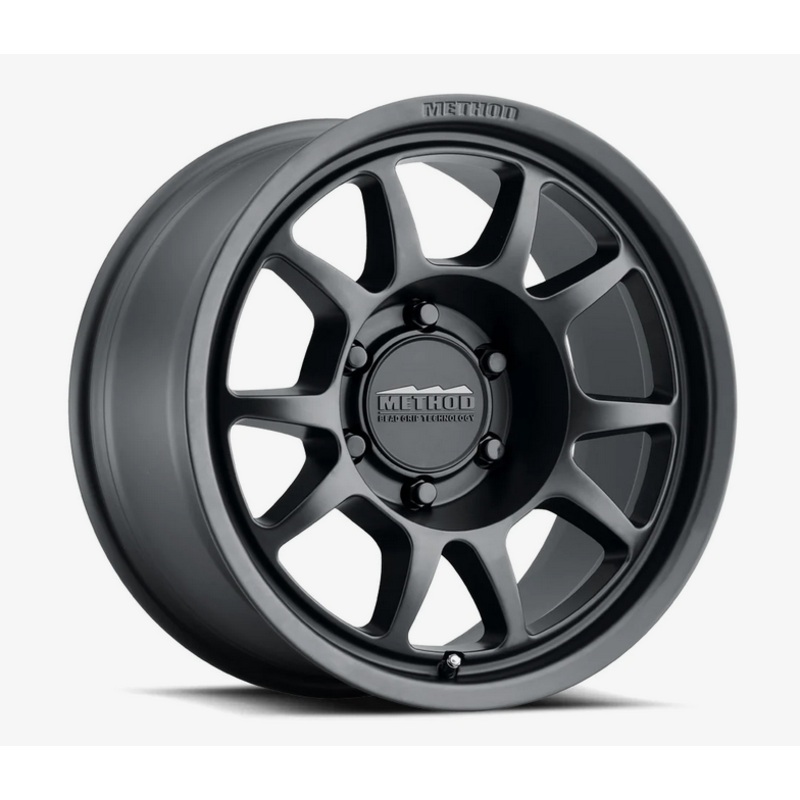 Method MR702 17×8.5 0mm Offset 5×150 110.5mm CB Matte Black Wheel