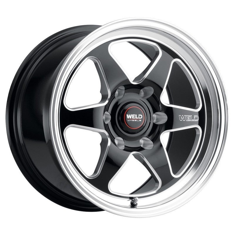 Weld S156 20×11 Ventura 6 Drag 6×127 ET36 BS7.375 Gloss BLK MIL DIA 78.1