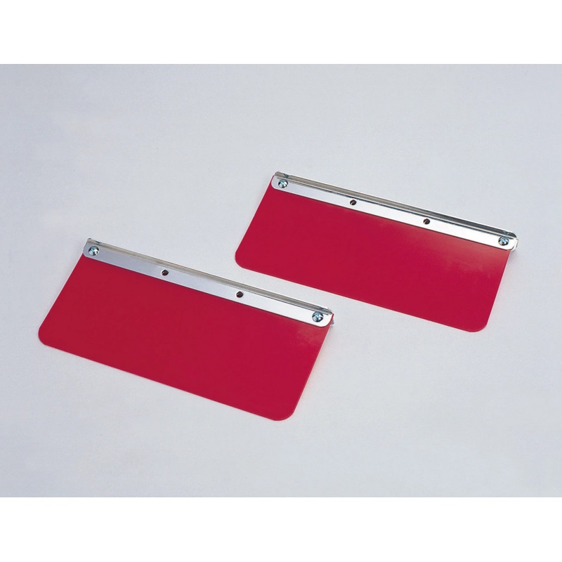 Cusco Urethane Mud Flaps 1993-2001 Subaru Impreza (GC8 4 door) – Red