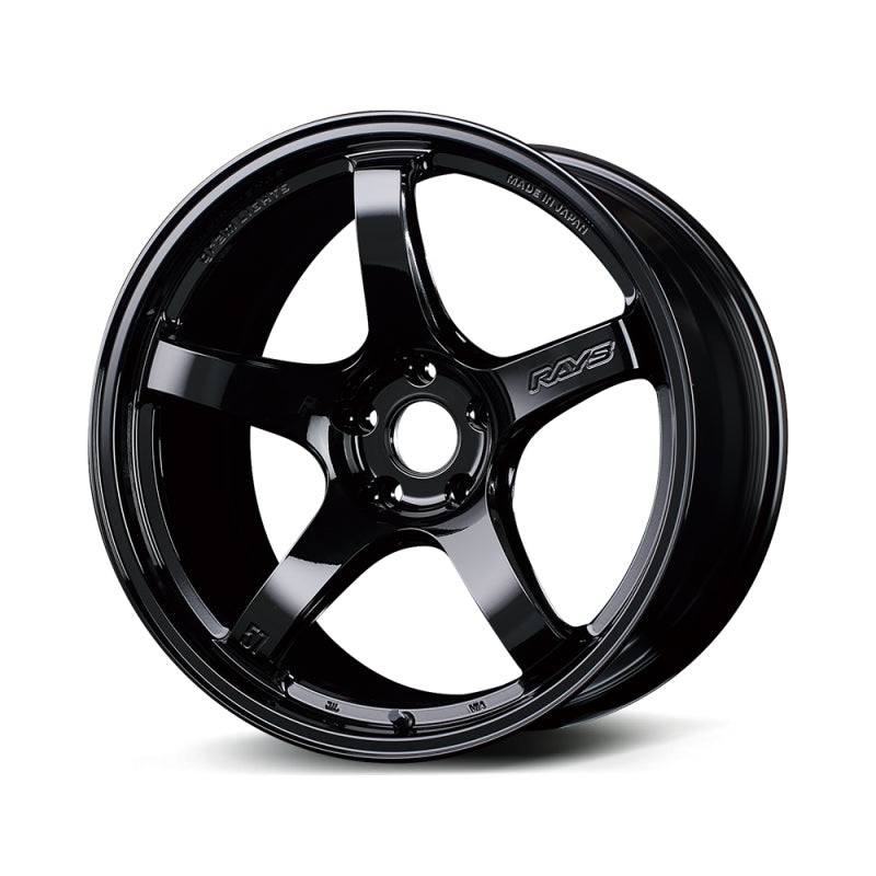 Gram Lights 57CR 19X9.5 +25 5-114.3 – Semi Gloss Black