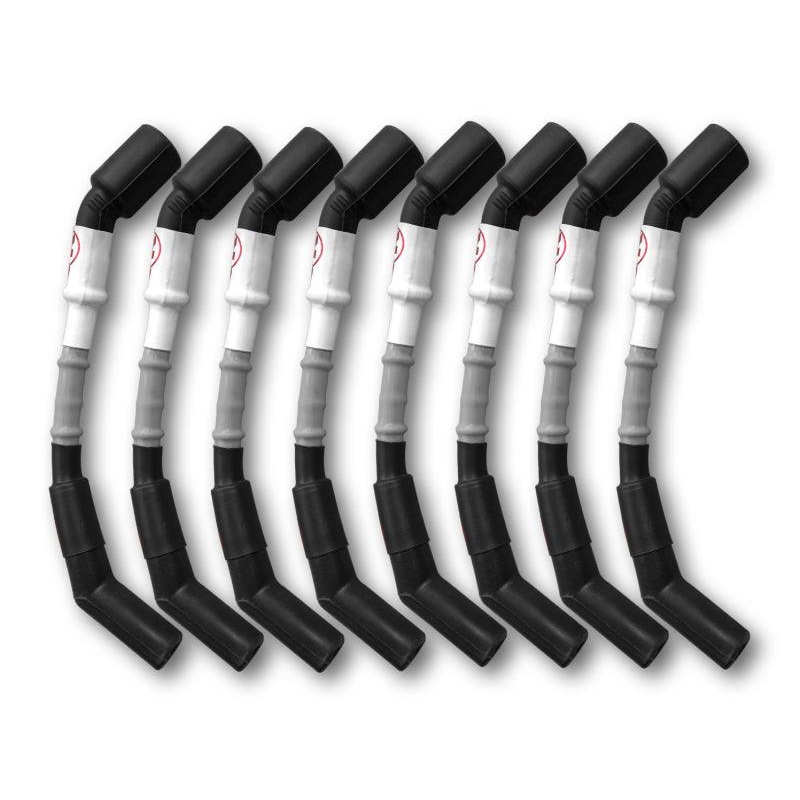 Kooks – 10mm Spark Plug Wire – Grey w/Black Boots (Set of 8)