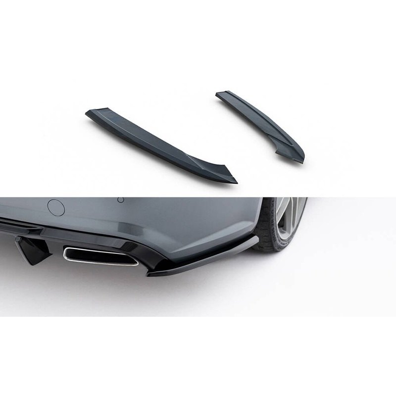 Maxton Design Rear Side Splitters V.3 Audi S6 / A6 S-Line / A6 C7 Fl