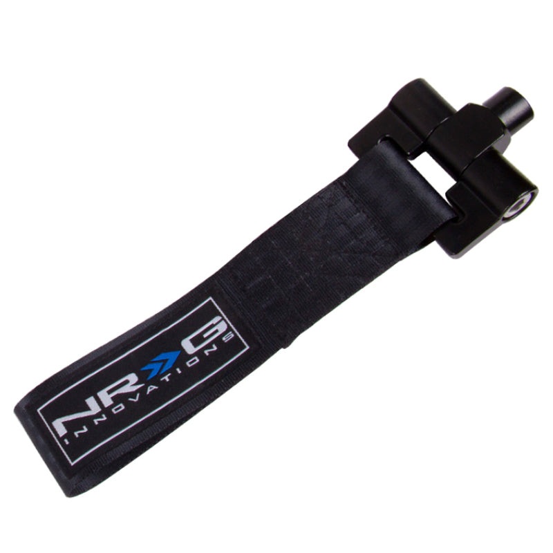 NRG Bolt-In Tow Strap Black – Subaru WRX / STi 02-07 (5000lb. Limit)