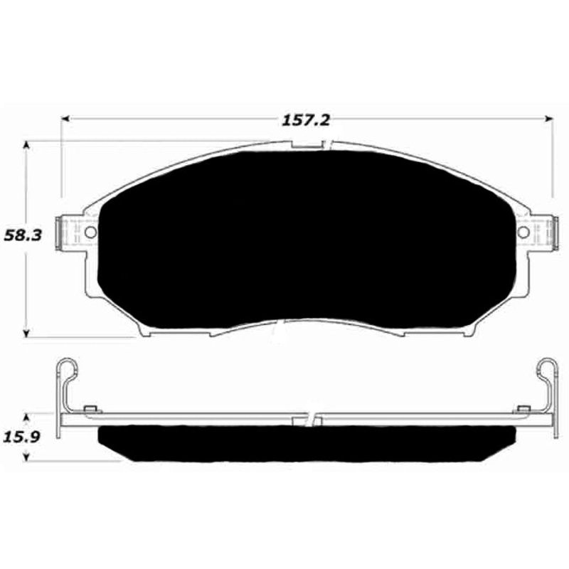 Porterfield Brake Pads for 2006 INFINITI Q45