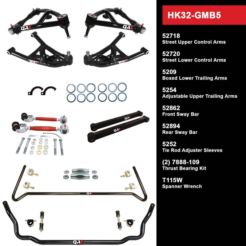 QA1 HK32-GMB5 Level 2 Full Vehicle Handling Kit 94-96 GM B-Body W/O Shocks