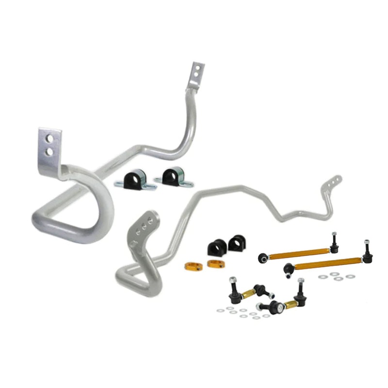 Whiteline 2008-2016  MITSUBISHI LANCER CJ, CY RALLIART AWD Front and Rear  Sway Bar – Vehicle Kit BMK008