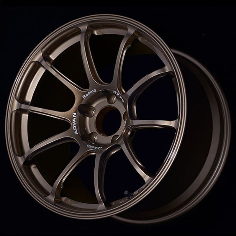 Advan RZ-F2 Wheel – 18×9.5 +12 | 5×114.3 | Racing Umber Bronze