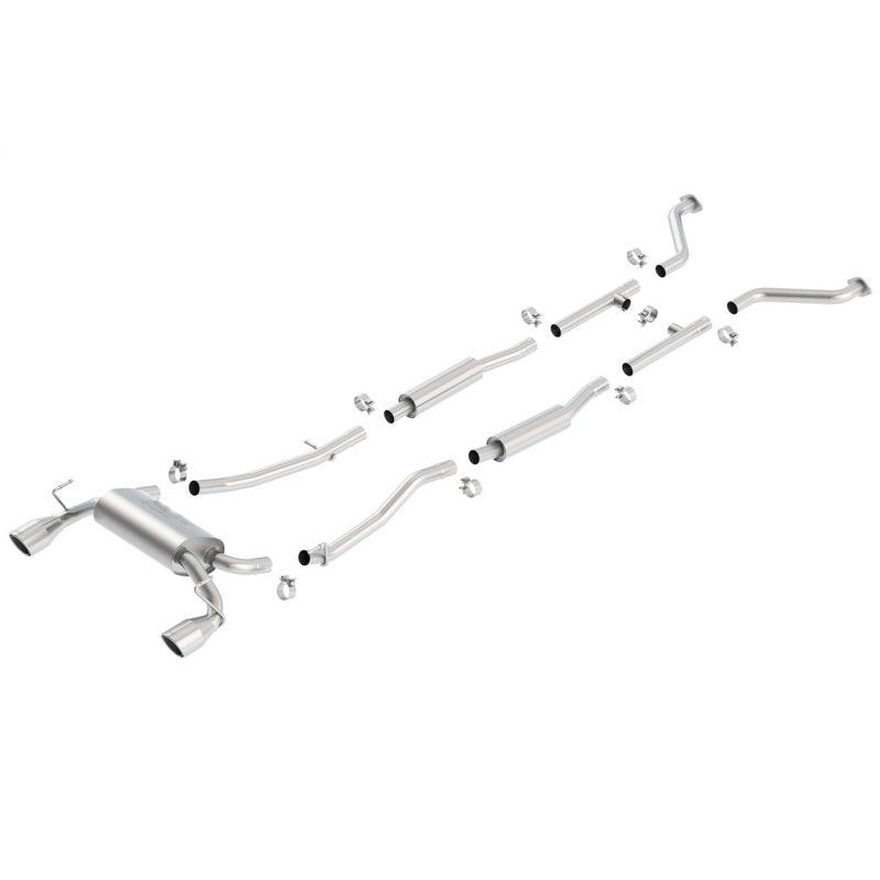 Borla 03-08 350Z True Dual Cat-Back Exhaust