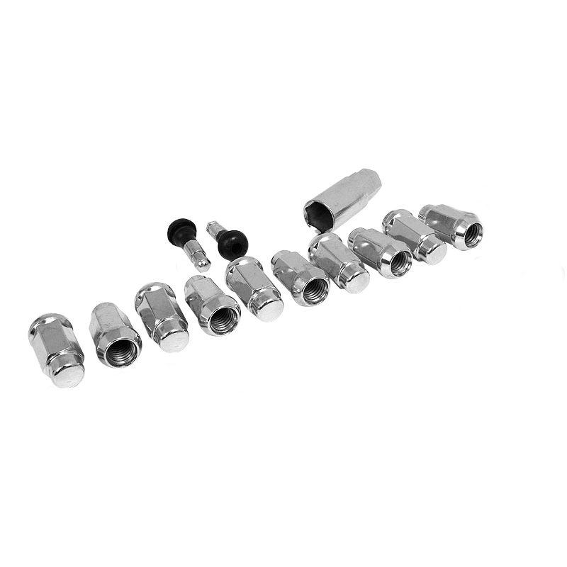 Race Star 12mm x 1.5 Closed Acorn Lug – Set of 10 w/ Spline Head | 603-1436-10
