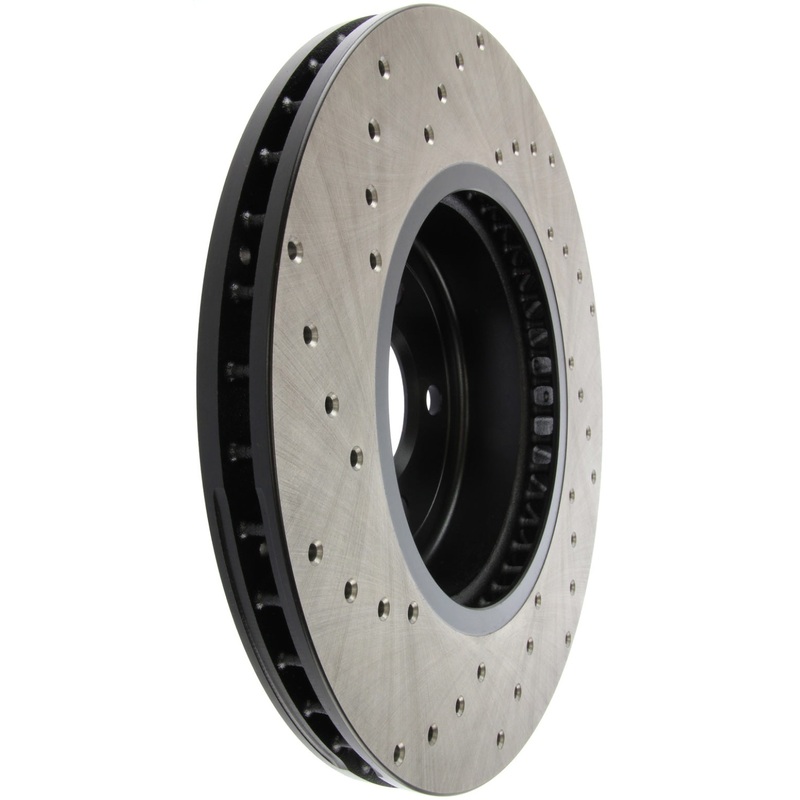 StopTech 11-15 BMW 535i/535xi/ 12-15 640i Front Left Drilled Sport Brake Rotor