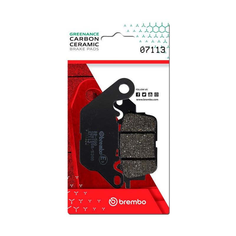 Brembo OE Yamaha DElight Carbon Ceramic Brake Pad – Front