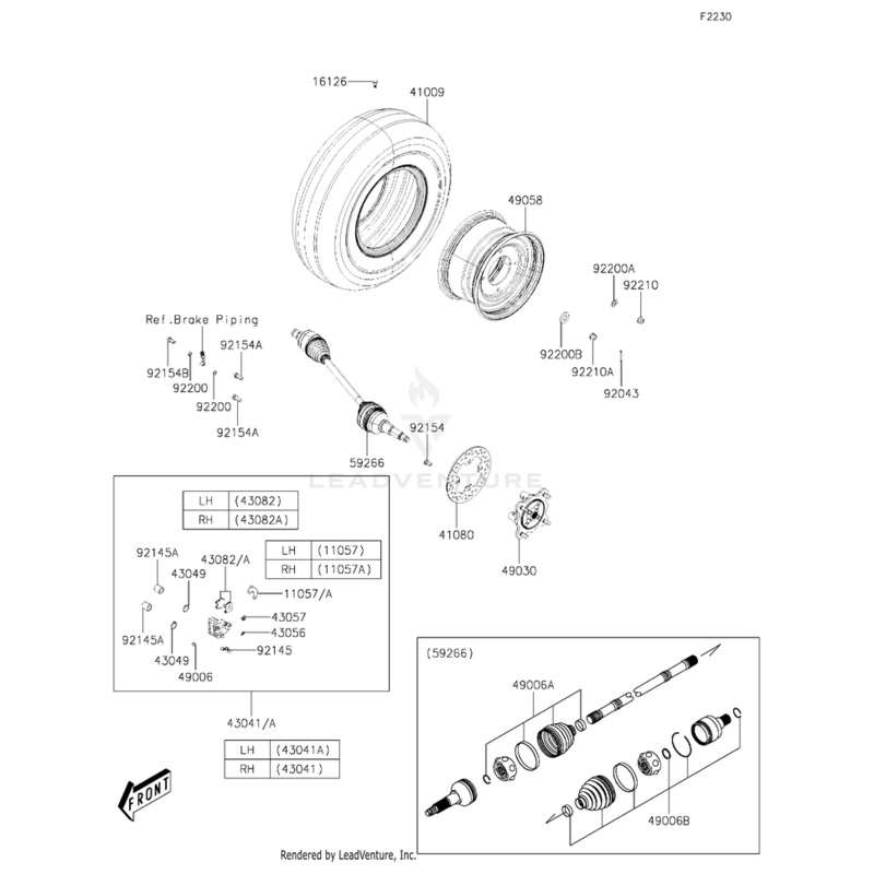 Washer,40X20.5X4.5 by Kawasaki
