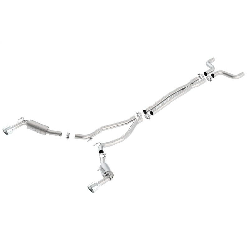 Borla 14-15 Chevy Camaro SS 6.2L V8 Single Split Rear Exit ATAK Catback Exhaust