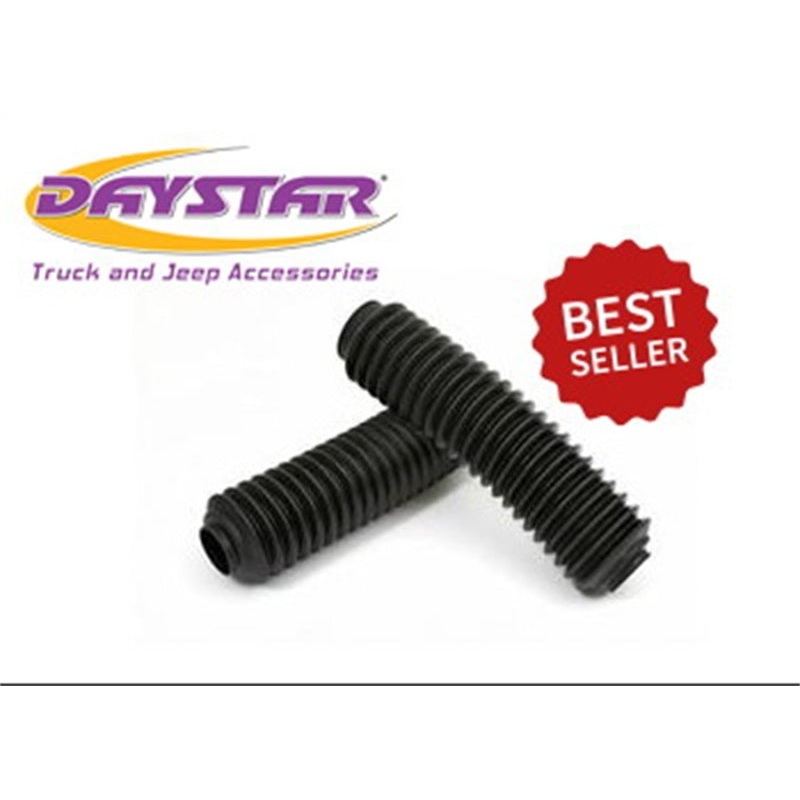 Daystar Shock Boots and Zip Ties Bagged Black Pair