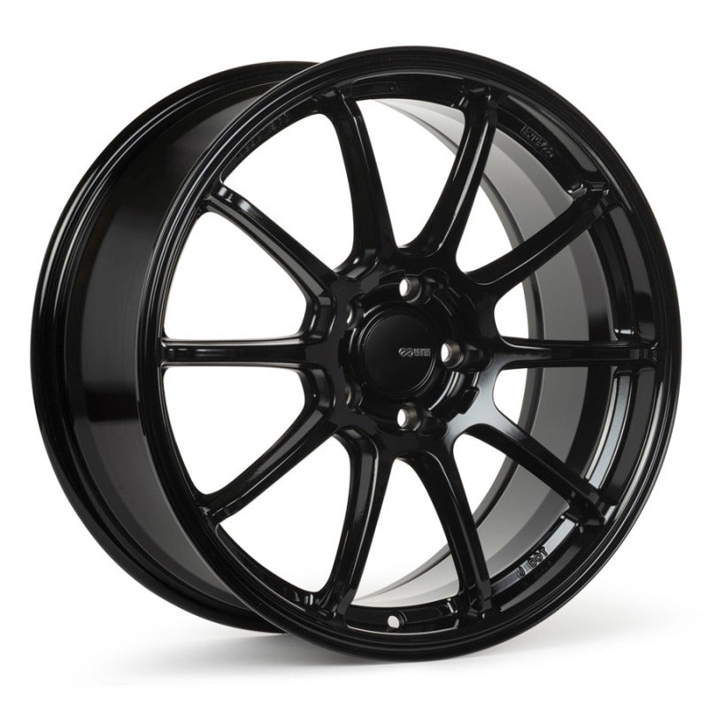 Enkei Triumph 18×8 5×112 45mm Offset 72.6mm Bore Gloss Black Wheel