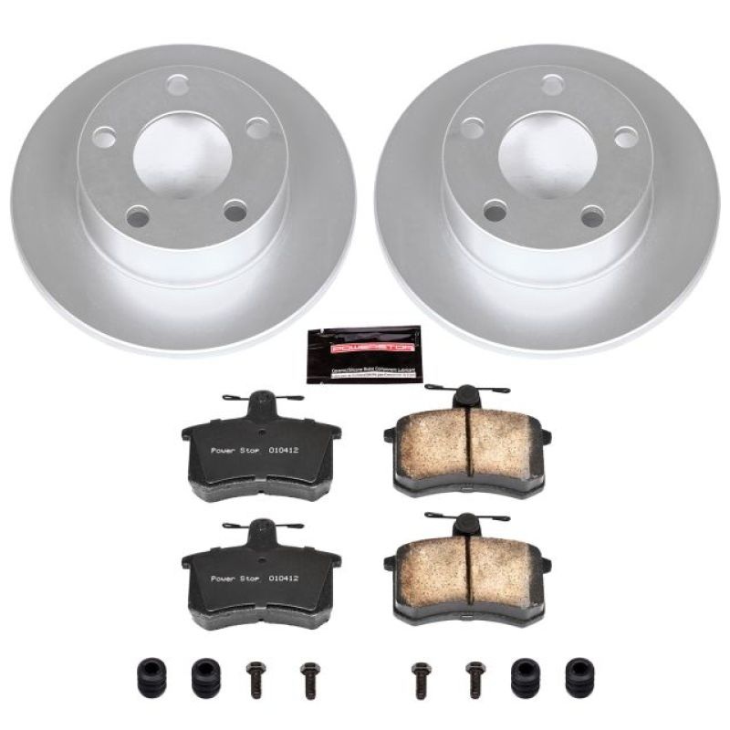 PowerStop Power Stop 96-01 Audi A4 Quattro Rear Z23 Evolution Sport Coated Brake Kit
