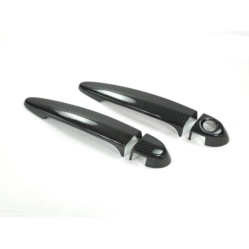 AutoTecknic Dry Carbon Fiber Door Handle Trims – F87 M2 | M2 Competition