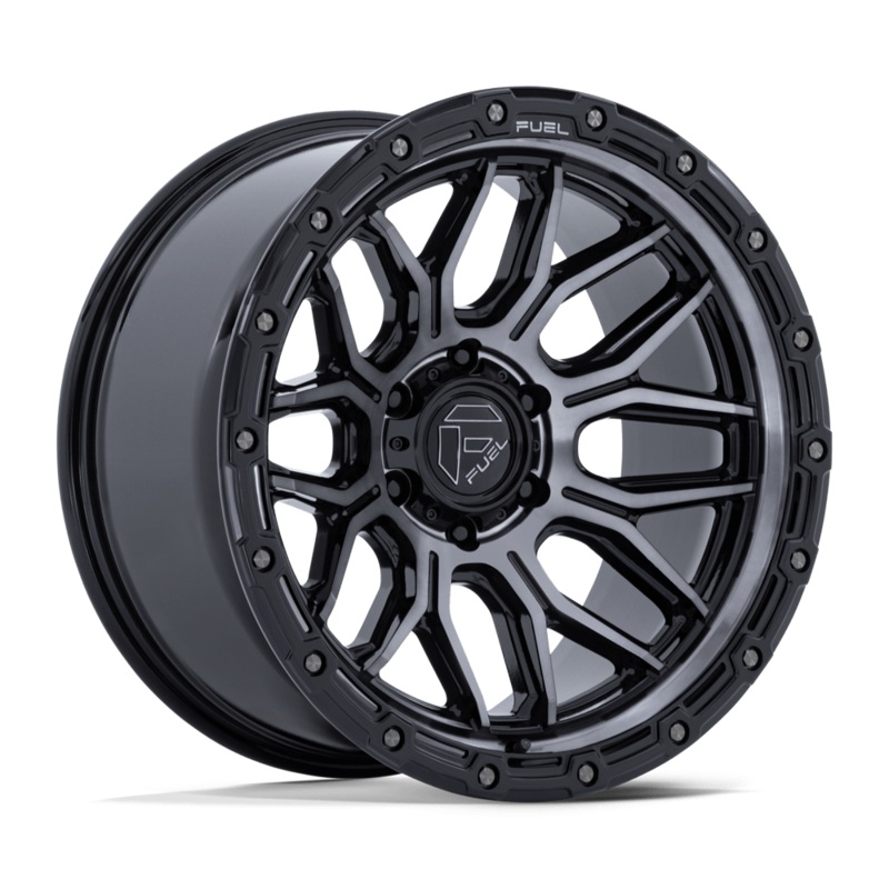 Fuel Wheels FC881 Surge 20″ 8×165.1 Gloss Black Machined W/ Gray Tint